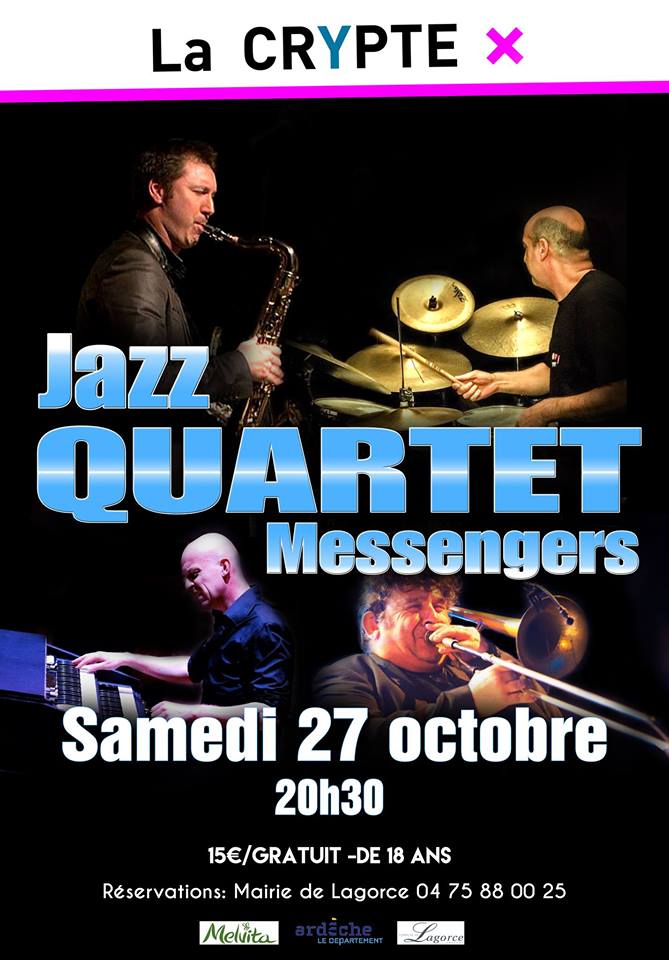 piero iannetti quartet Messengers, la Crypte Lagorce